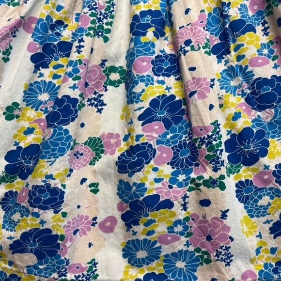 Crewcuts Girls Size 7 Floral Flutter Sleeve Dress - Picture 2 of 6